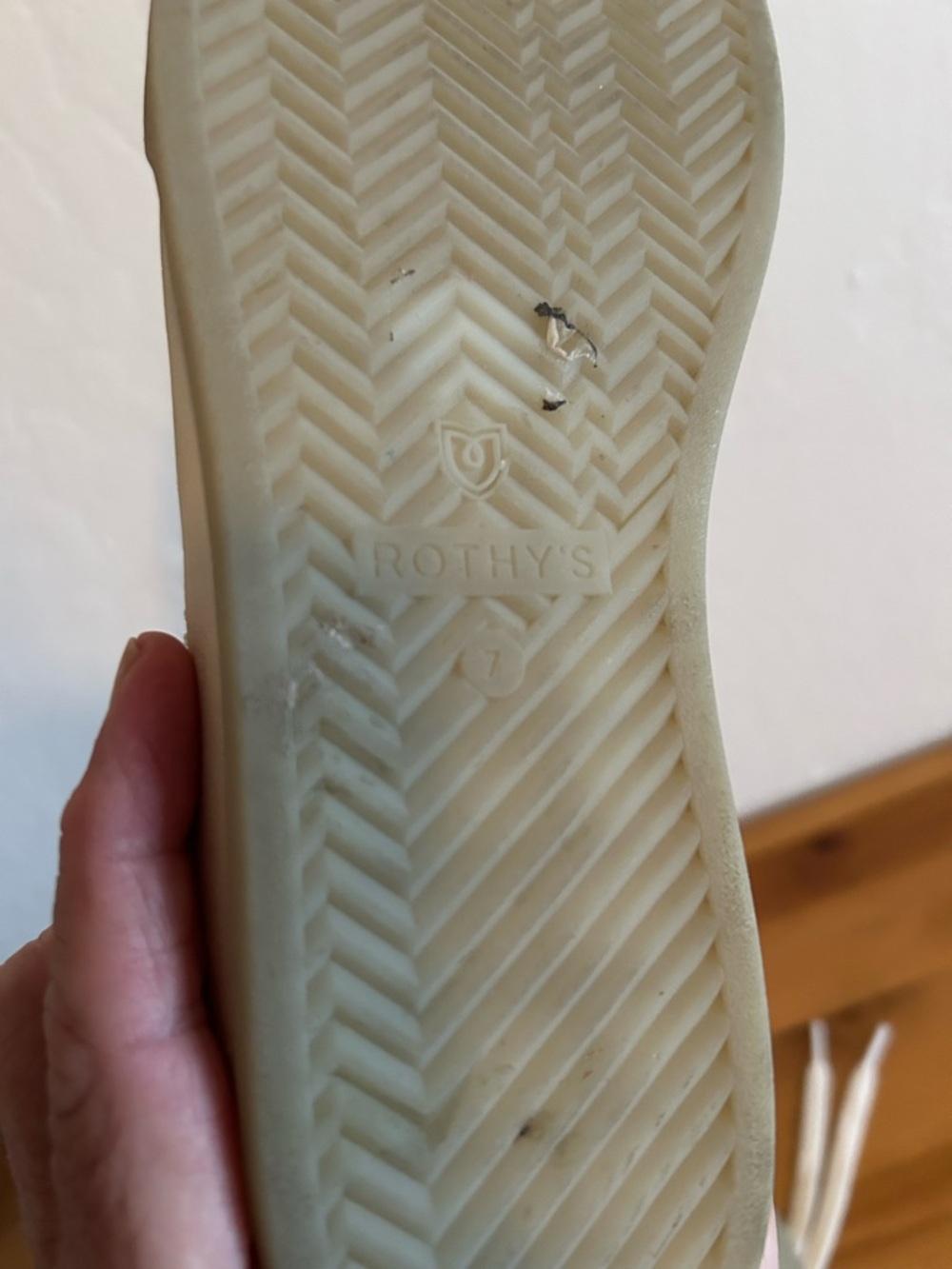Rothy’s The Lace Up Sneaker | size 7 - Picture 7 of 10
